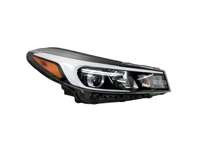 RT Headlamp assy composite KIA	FORTE5 2017-2018 Halogen; Korea Built; w/o LED Position Lamp