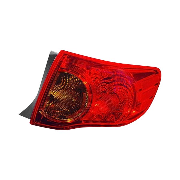 RT Taillamp assy TOYOTA COROLLA 2009-2010: Outer; Canada Built