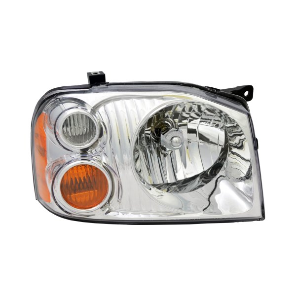 RT Headlamp assy composite NISSAN FRONTIER 2001-2004 Info: XE; w/aluminized bezel