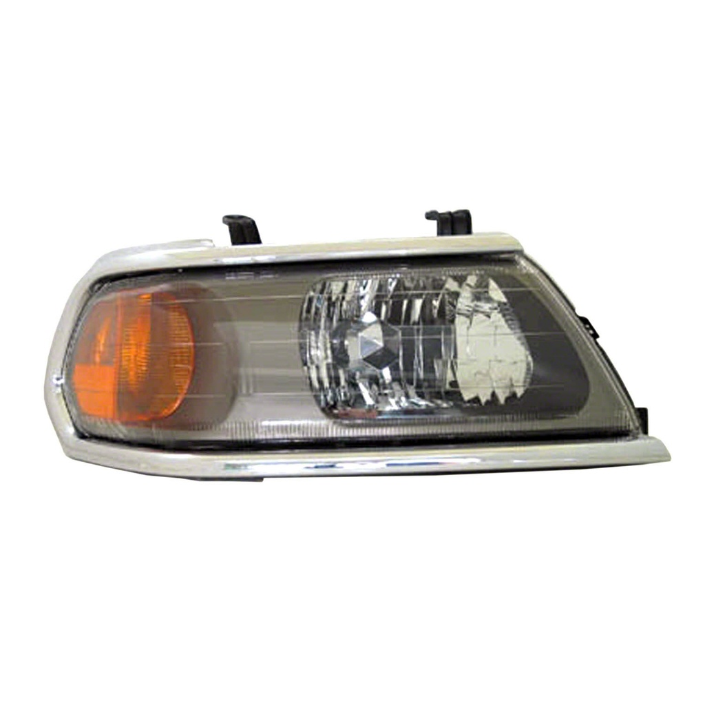 [MI2503121] RT Headlamp assy MITSUBISHI MONTERO SPORT 2000-2004: w/bright bezel