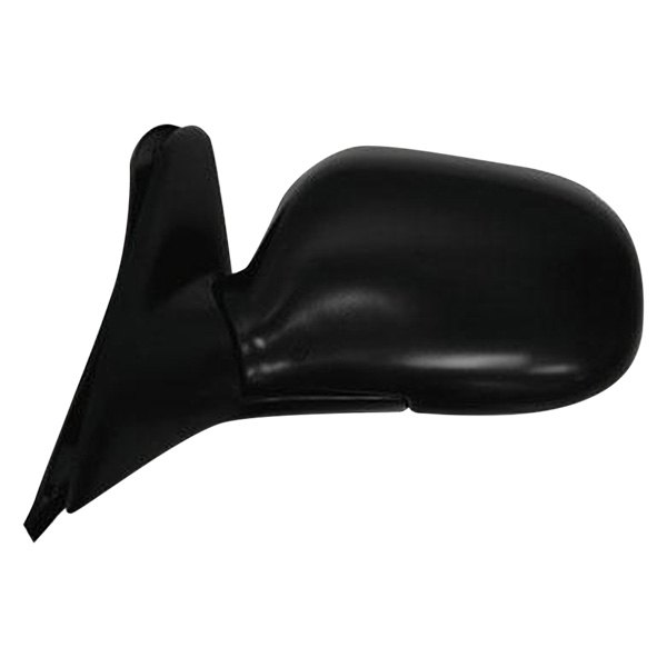 LT Mirror outside rear view TOYOTA COROLLA 1993-1997 Info: BASE; 4dr sedan/4dr wagon; black