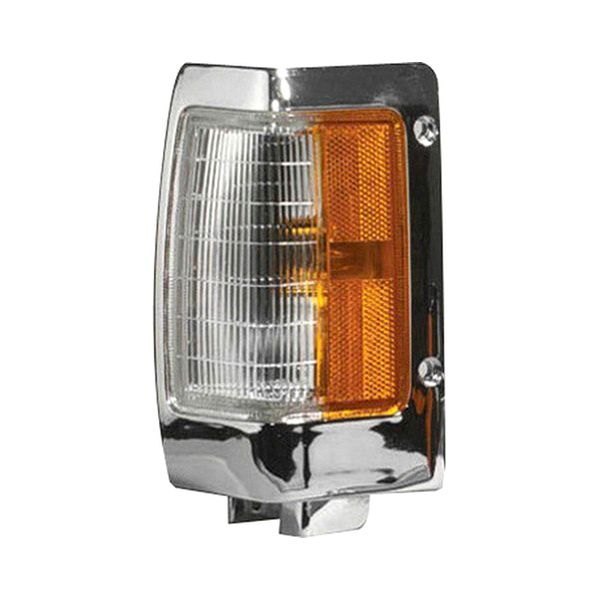 [NI2550107] LT Front marker lamp assy NISSAN PICKUP 1990-1997; Chrome