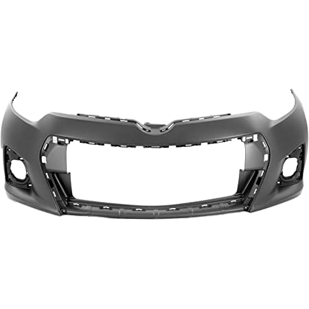 Front bumper cover TOYOTA COROLLA SPORT 2014-2016 Info: S; w/Chrome Grille Surround; prime