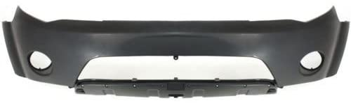 Front bumper cover MITSUBISHI OUTLANDER 2007-2009 Pre-Notched Fog Lamp Opening; prime 