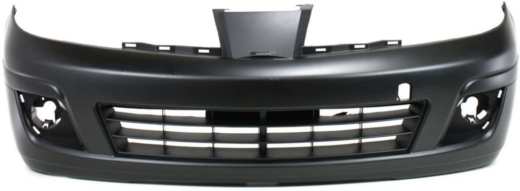 Front bumper cover NISSAN VERSA 2007-2012 H/B; w/o Sport Pkg; w/Tie Down Hole; prime 