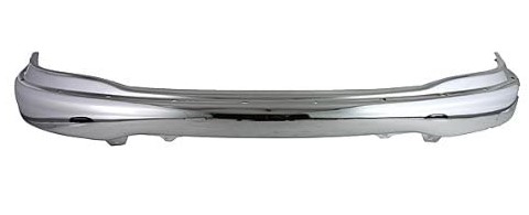 Front bumper face bar FORD F-150 1999-2003; except Lightning; bright 
