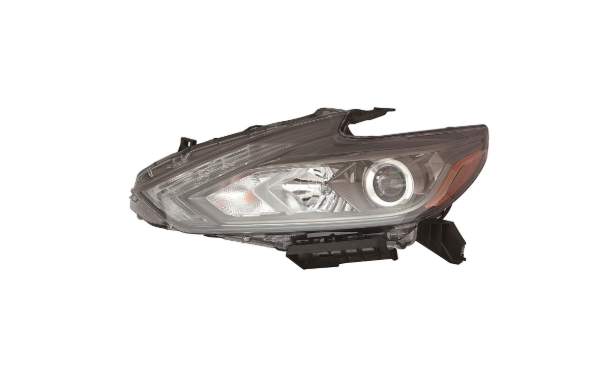 [NI2502243] LT Headlamp assy composite NISSAN ALTIMA 2016-2018 Info: Sedan; LED; w/LED DRL; w/Smoke Lens