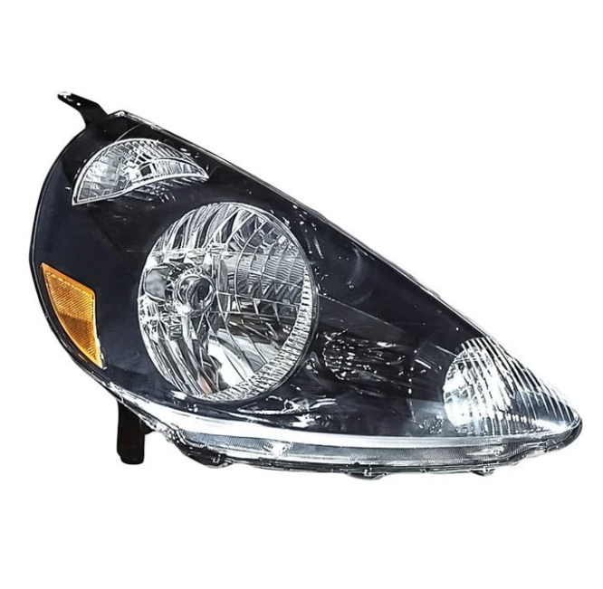RT Headlamp assy composite HONDA FIT 2007-2008 Info: night hawk black; code B92P