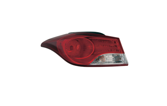 LT Taillamp assy outer HYUNDAI ELANTRA 2011-2013 Sedan; Halogen; USA Built 