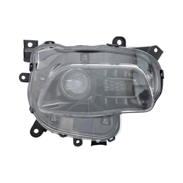 [CH2503249] RT Headlamp assy composite JEEP CHEROKEE 2014-2017 Halogen; Black Trim 