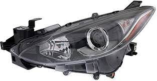 LT Headlamp assy composite MAZDA 3 2014-2016(Halogen)