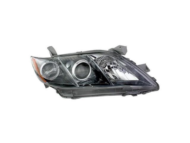 RT Headlamp assy composite TOYOTA CAMRY 2007-2009: SE; Black housing