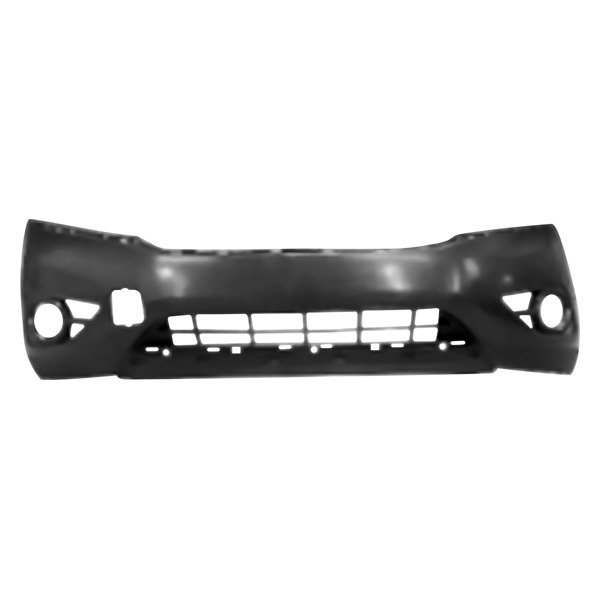 Front bumper cover NISSAN PATHFINDER 2013-2016: w/Parking Sensors; Smooth Upper; Textured Lower;