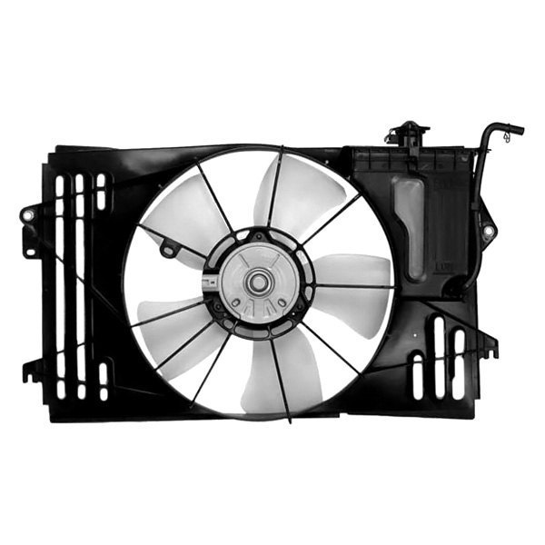 Radiator cooling fan assy TOYOTA COROLLA 2003-2008; A/T; Motor/Blade/Shroud Assy