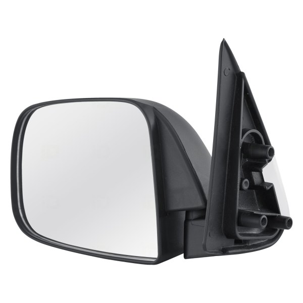 [TO1320112] LT Mirror outside rear view TOYOTA PICKUP 1989-1995; door mount foldaway; w/o vent window; w/single glass mirrors; black