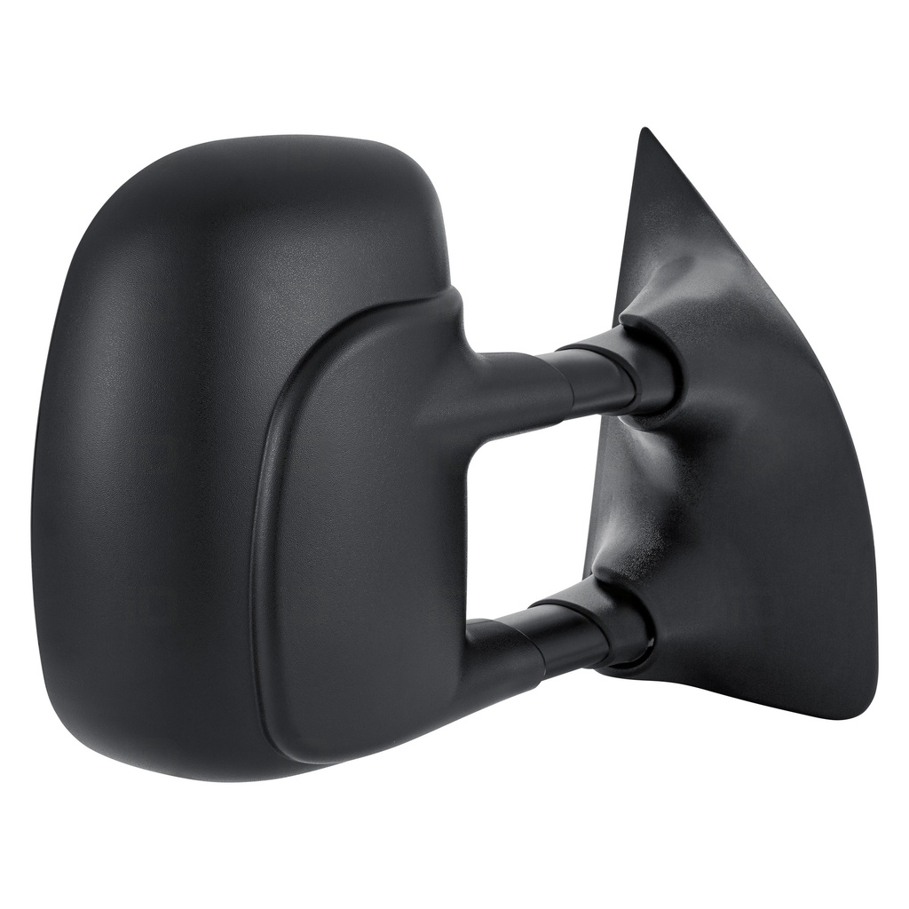 [FO1321196] RT Mirror outside view FORD F-250 SUPER DUTY 1999-2003; single-swing telescoping trailer tow; non-heated power