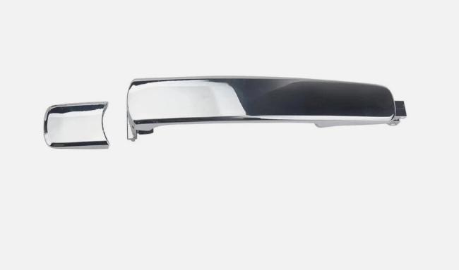 RT Front RH Rear door handle outer NISSAN ROGUE 2010-2015: Chrome; w/o smart entry