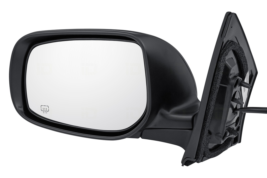 [TO1320247] LT Mirror outside rear view TOYOTA COROLLA 2009-2013: Power; Heated; North America Built; Textured