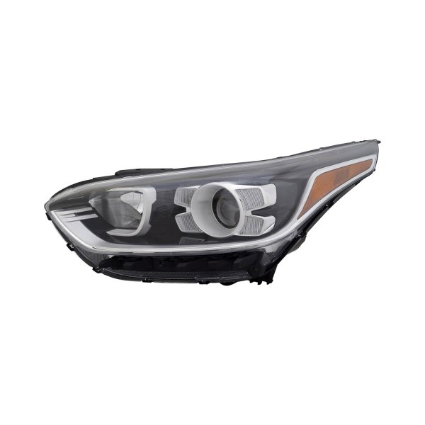 LT Headlamp assy composite KIA FORTE 2019-2021 EX|S; Sedan; Halogen W/Led DRL