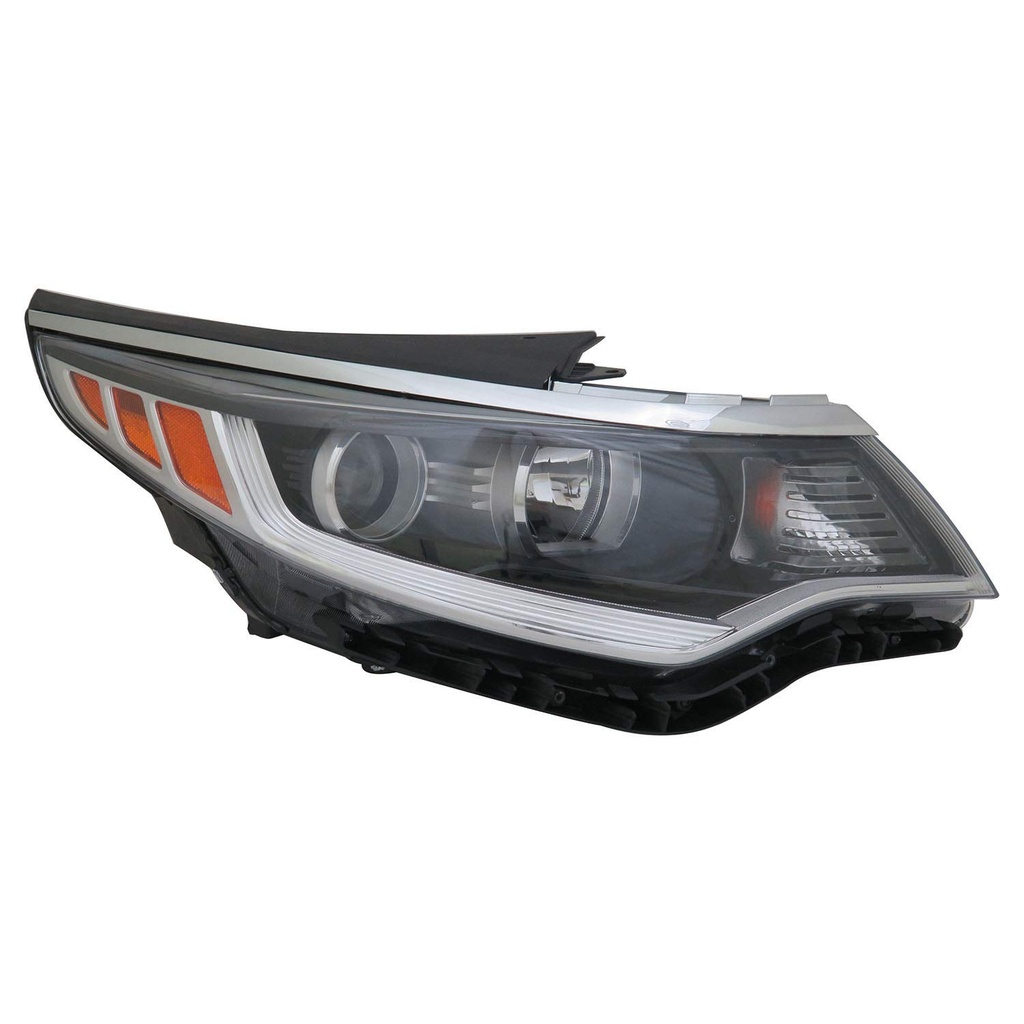 [KI2503196] RT Headlamp assy composite KIA OPTIMA 2016-2018; Halogen; w/o Daytime Running Light