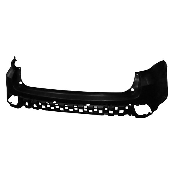 Rear bumper cover upper TOYOTA HIGHLANDER 2014-2019: LE|XLE|SE; w/o Rear Object Sensors; prime