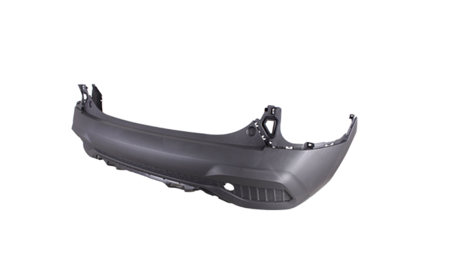 Rear bumper cover KIA SELTOS 2021-2023; LX; AWD; w/o Chrome Center Moulding; Textured
