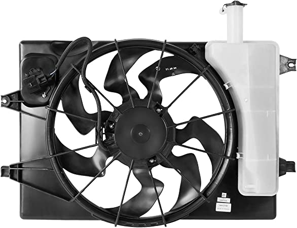 Radiator cooling fan assy HYUNDAI ELANTRA 2017-2018: 2.0L; Sedan|FORTE 2019-2022