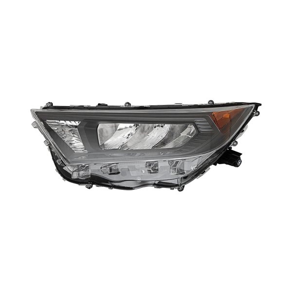 LT Headlamp lens/housing TOYOTA RAV4 2019-2022: HYBRID LE; LE; Japan Built BLK Housing