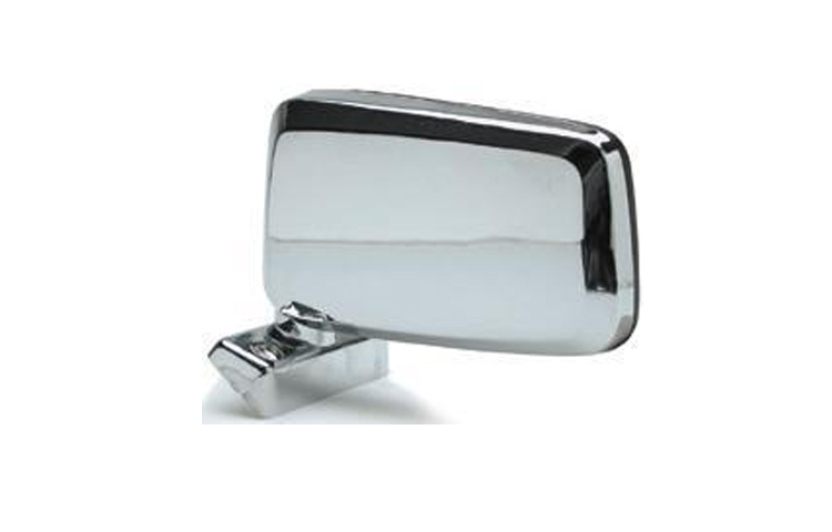 [NI1321137] RT Mirror outside rear view NISSAN 720 1983-1986; standard; foldaway; bright