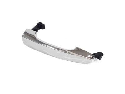[82651-2P010] LT=RT Rear door handle outer KIA SORENTO 2011-2015; Without smart key; chrome