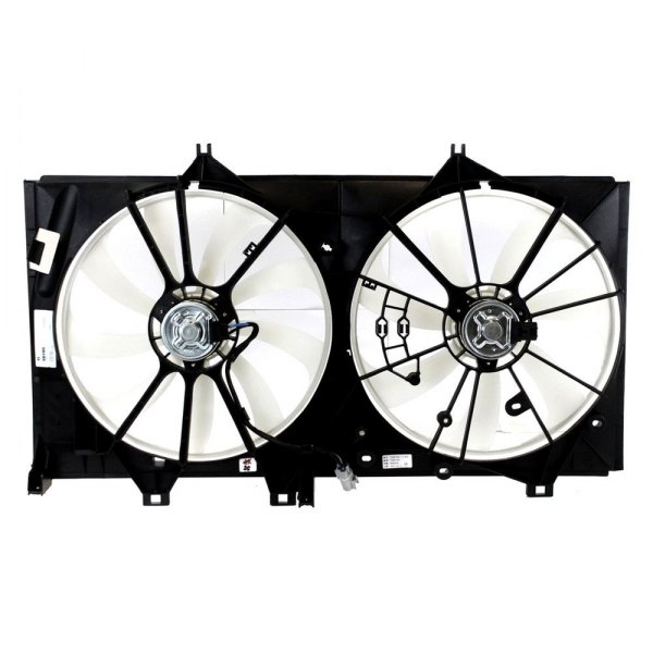 [TO3115169] Radiator cooling fan assy TOYOTA CAMRY 2012-2017: 2.5L; Motor/Blade/Shroud Dual Fan Assy