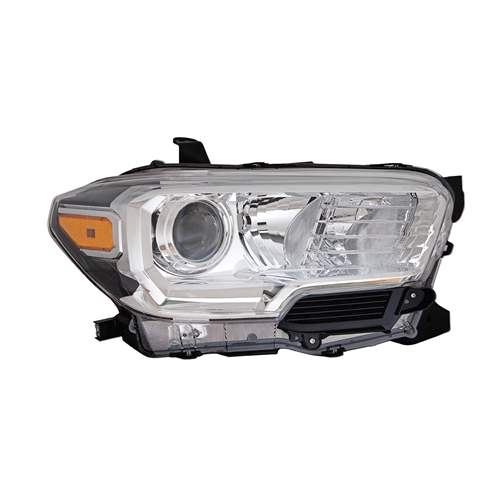 RT Headlamp w/o LED  TOYOTA TACOMA 2019-2023; w/o LED Daytime Running Lamps; w/Fog Lamps