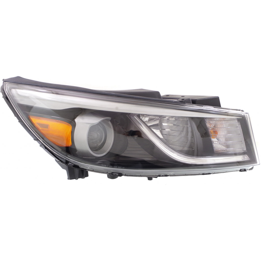 [KI2503181] RT Headlamp assy composite KIA SEDONA 2015-2018: Halogen; w/o LED Driver Running Lamp