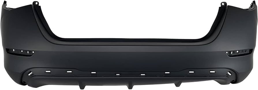 Rear bumper cover NISSAN SENTRA 2020-2023: S|SV; w/o Parking Sensors; prime