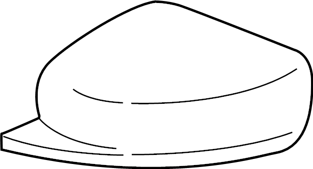 [96374-5RB0F] LT Door Mirror Cover NISSAN KICKS 2017-2024