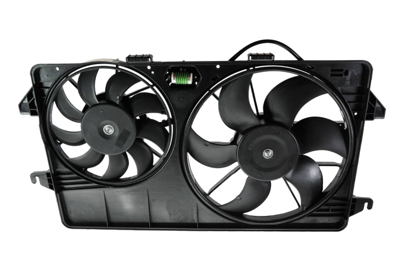 Radiator cooling fan assy FORD TRANSIT CONNECT 2010-2013