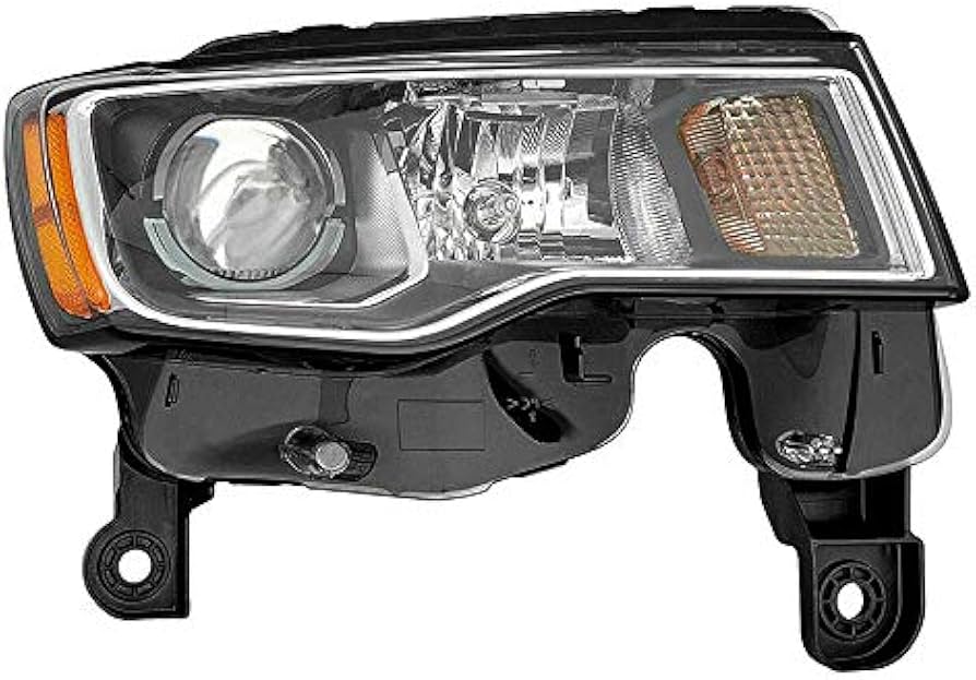 [CH2503297] RT Headlamp assy composite JEEP GRAN CHEROKEE 2017-2021; Std Type; Chrome