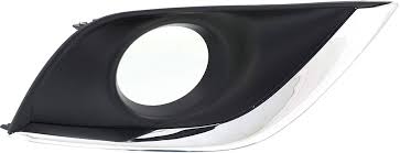 [NI1039134] RT Front bumper insert NISSAN VERSA 2015-2018; Fog Lamp Bezel; w/Fog Lamps