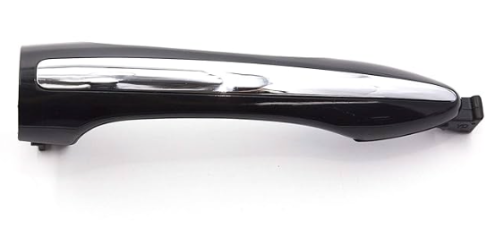[82651-A7020] LT=RT Front door outside door handle KIA FORTE 2014-2018: Handle fits all doors (black-chrome)