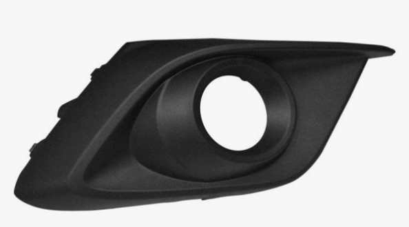 [MA1039123] RT Front bumper insert MAZDA 3 2014-2016; Fog Lamp Bezel; w/Fog Lamps