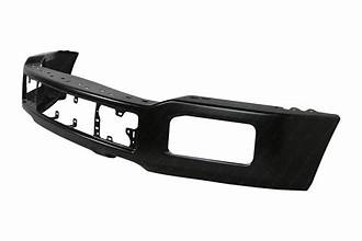 Front bumper face bar FORD F-150 2018-2020: KING RANCH|LIMITED/ STX; w/Fog Lamps; PTM