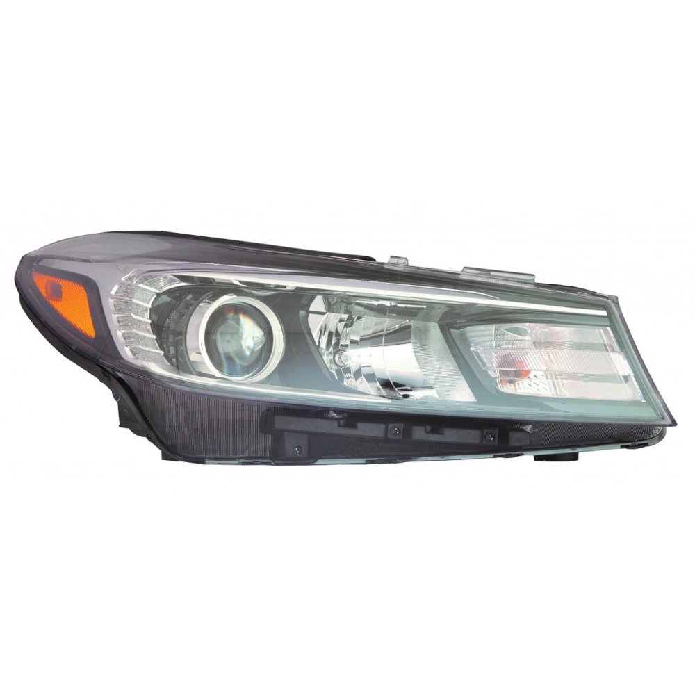 [KI2503207] RT Headlamp assy composite KIA FORTE 2017-2018: Sedan; Halogen; w/LED Position Lamp