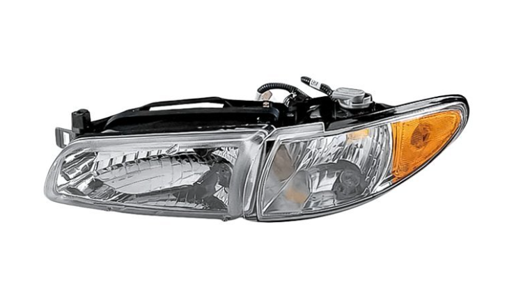 LT Headlamp assy composite PONTIAC GRAND PRIX 1997-2003; Combination Lamp Assy