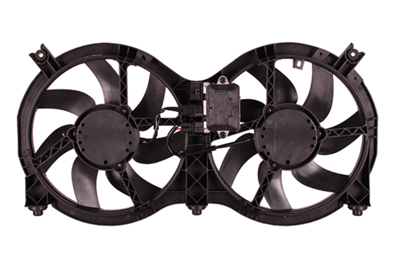 Radiator cooling fan assy NISSAN PATHFINDER 2013-2020; Dual Fan Assy