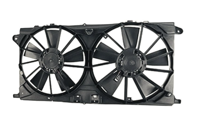 Radiator cooling fan assy FORD F-150 2015-2020; 2.7L|3,5L|5.0L
