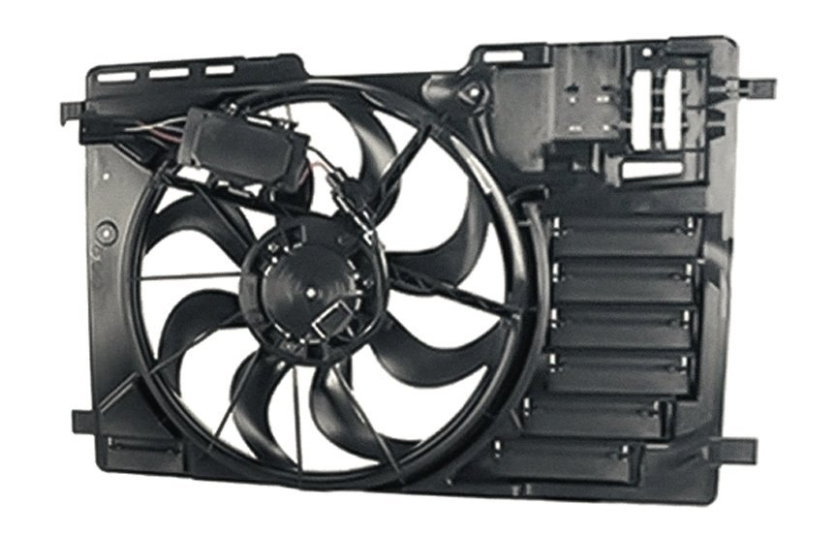 Radiator cooling fan assy FORD TRANSIT CONNECT 2014-2018; Auto A/C