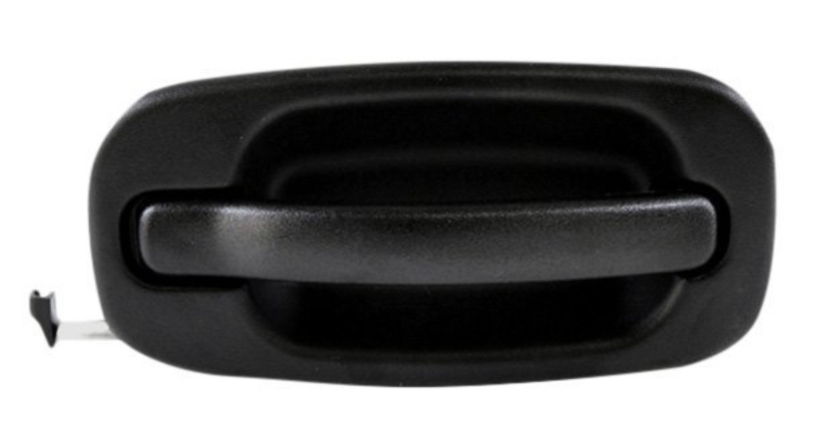 LT Rear door handle outer CHEVROLET SILVERADO 1500 1999-2006; Black
