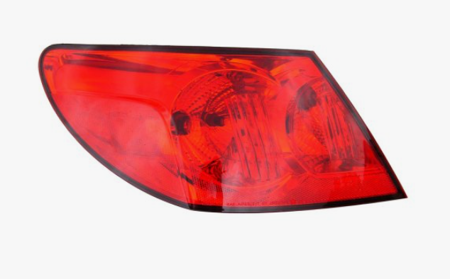 LT Taillamp lens CHRYSLER SEBRING 2009-2010; Sedan