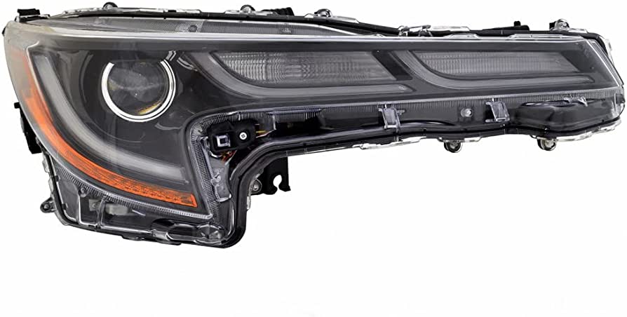 RT Headlamp assy composite TOYOTA COROLLA 2019-2022; H/B & Sedan SE & XSE w/o Adaptive Headlamps; Value Line