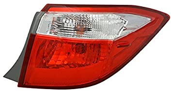 RT Taillamp assy outer TOYOTA COROLLA 2014-2016; Value Line